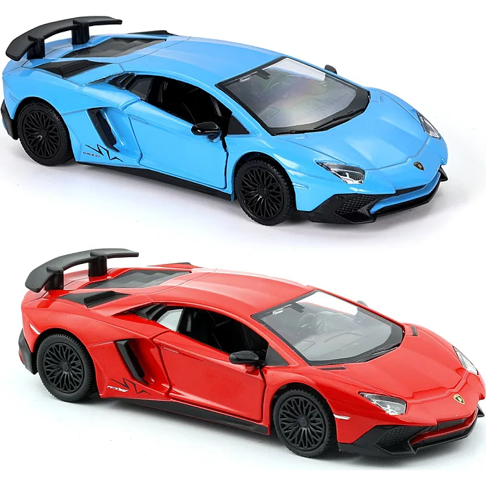 Автомодель - LAMBORGHINI AVENTADOR (червоний, синій)