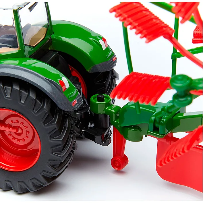 Модель - Трактор Fendt 1050 Vario c роторными валковыми граблями