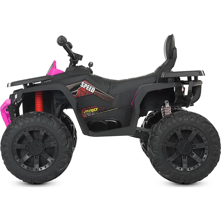 УЦІНКА! Дитячий електромобіль Квадоцикл Racer M 4624EBLR-2-8(24V)-UC до 35 кг