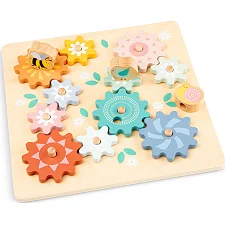 Головоломка с шестернями Сад, New Classic Toys (05242)