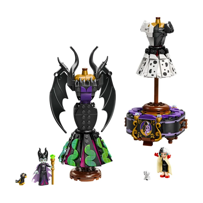Конструктор LEGO Disney Villains Платья Малефисенты и Лютеллы де Виль 524 детали (43262)