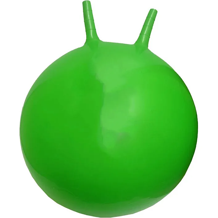 М'яч для фітнесу (фітбол) BT-PB-0178(Green) з ріжками 55 см