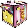 Развивающая игрушка Бизикуб Temple Group TG270876 15х15х15 см Розовый