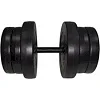 Гантель наборная композитная в пластиковой оболочке Rock pro 20,5 кг NE-PL-G-020