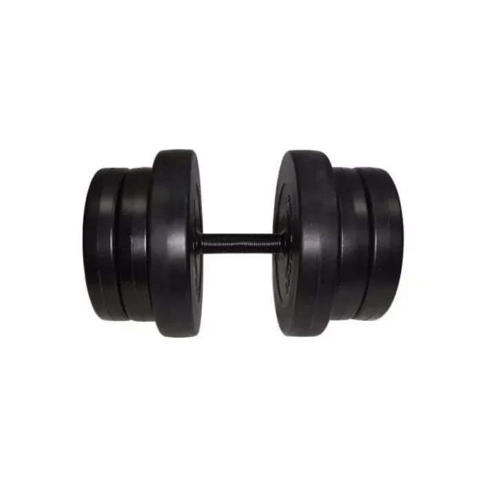 Гантель наборная композитная в пластиковой оболочке Rock pro 20,5 кг NE-PL-G-020