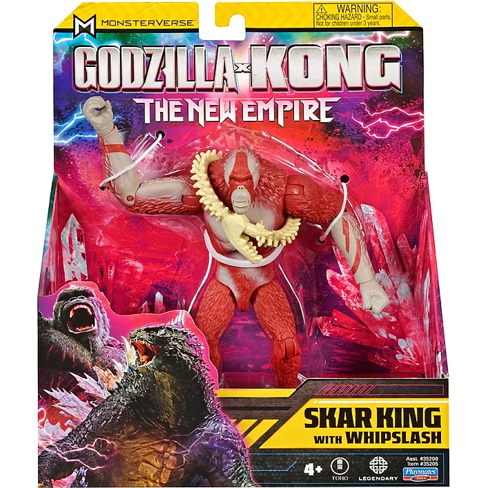 Фигурка Godzilla x Kong – Скар Кинг с оружием