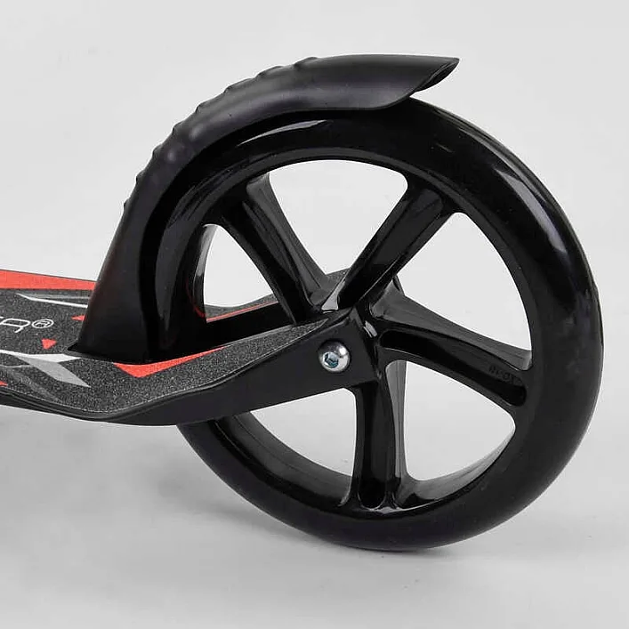 Самокат двухколесный 67450 "Best Scooter" (2) зажим руля, колеса PU - 20 см, 1 амортизатор