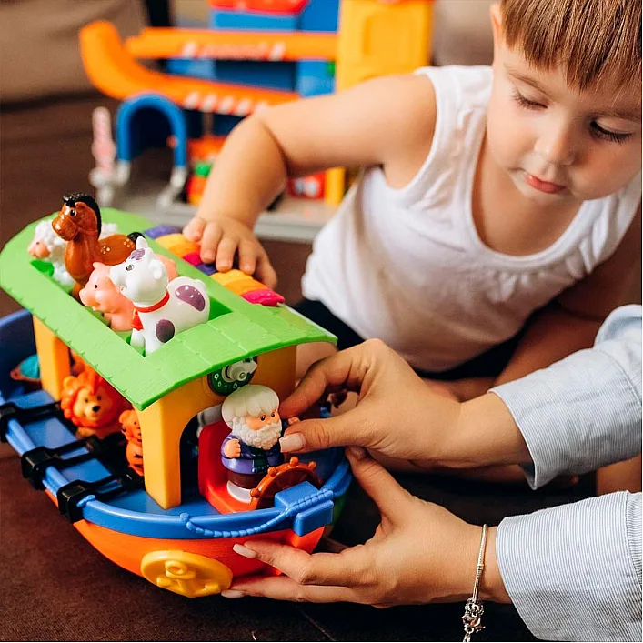 Игровой набор КОВЧЕГ НОЯ 063404 KIDDI SMART (украинский язык) (Муз3404)