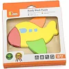 Деревянный мини-пазл Viga Toys Самолетик (50173)