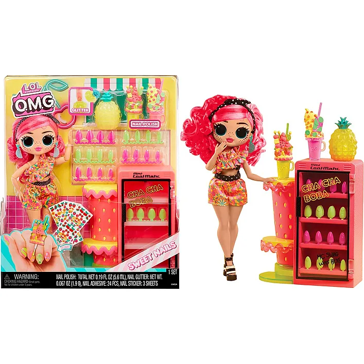 Игровой набор с куклой L.O.L. SURPRISE! серии "O.M.G." &ndash; ЧА ЧА 503842 с аксессуарами (Лял0574)