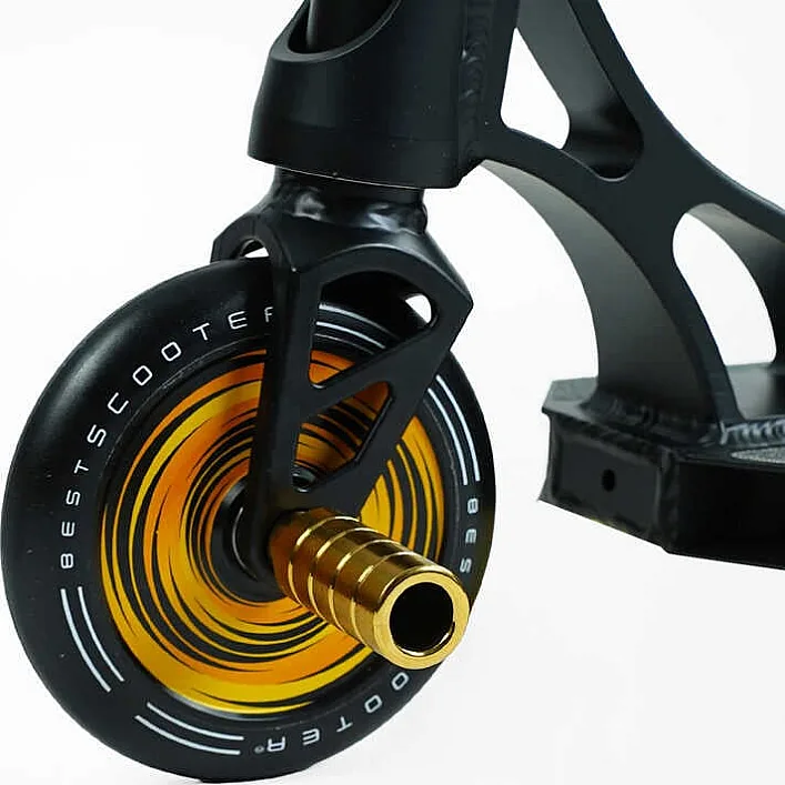 Самокат трюковый PL-91977 Best Scooter (4) "Portal" HIC-система, ПЕГИ, алюминиевый диск и дека, колёса PU, d=120мм, ширина руля 58 см