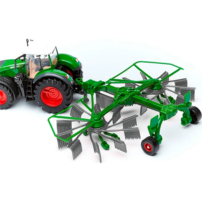 Модель - Трактор Fendt 1050 Vario c роторными валковыми граблями