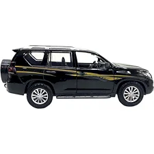 Машина металлическая "Toyota Land Cruiser Prado" из серии "Автопром" (черная)