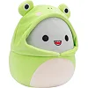 М'яка іграшка SQUISHMALLOWS - АКУЛА ГОРДОН (30 cm, у одязі)