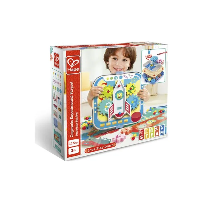 Ігровий набір Hape Захопливі шестерні (E1065)