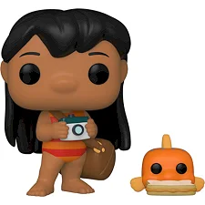 Игровая фигурка "Лило и Стич Лило с рыбкой" Funko POP! 55621