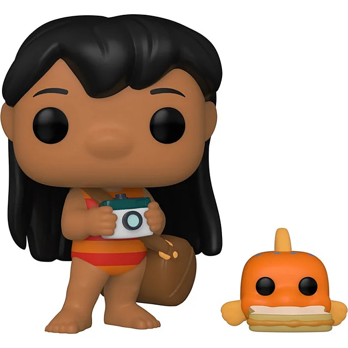 Игровая фигурка "Лило и Стич Лило с рыбкой" Funko POP! 55621
