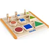 Деревянный сортер Guidecraft Manipulatives Фигуры и размеры (G6737)