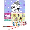 Набір для розпису по номерах для дітей "L.O.L. Surprise! TroopSurprise Crystal Queen With Crystal Bunny" 40х40 см IDEYKA (Нас8324)