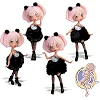 Кукла 4SF Manga Dolls серии Hello Kitty – Золотая Дива