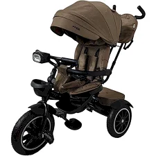 Детский трехколесный велосипед MODENA ME 1193 Beige Praline, с родительской ручкой