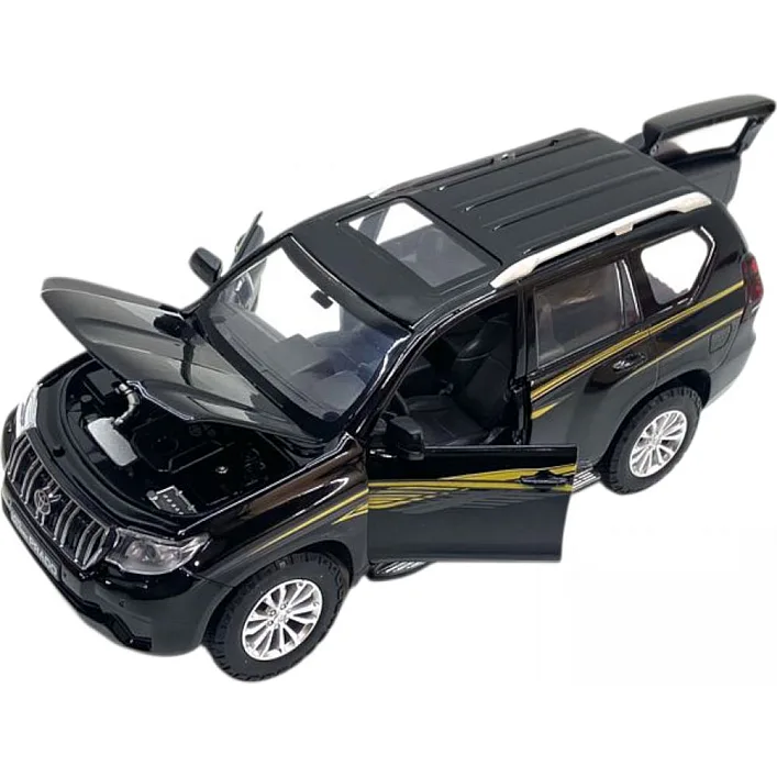 Машина металева "Toyota Land Cruiser Prado" із серії "Автопром" (чорна)