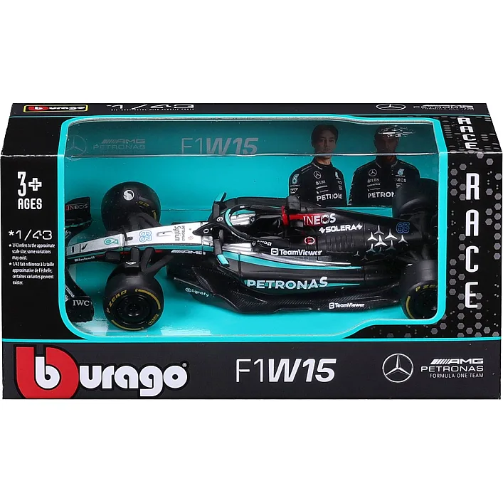 Автомодель - MERCEDES-AMG F1 W15 PERFORMANCE (2024) (1:43)