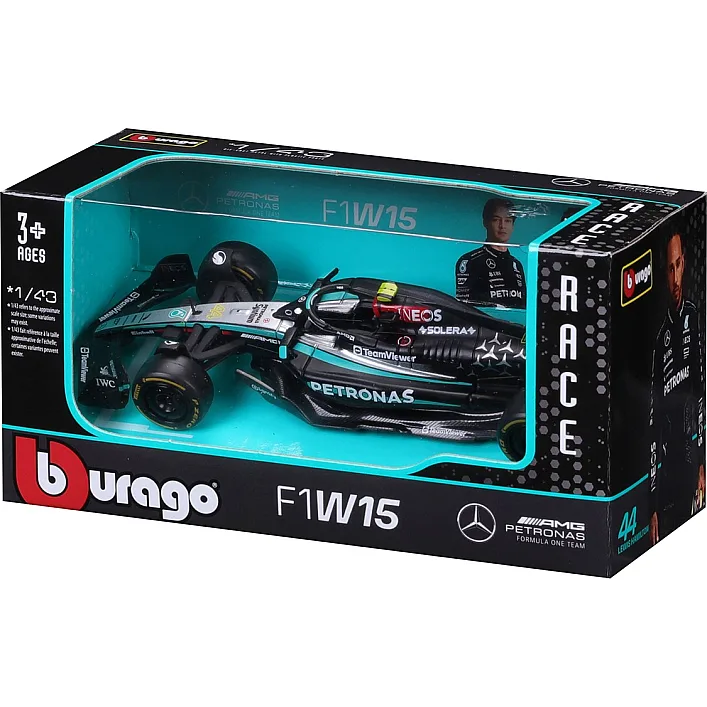 Автомодель - MERCEDES-AMG F1 W15 PERFORMANCE (2024) (1:43)