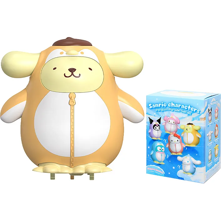 Механічна іграшка-сюрприз POP TOP SANRIO – БАЛ ПІНГВІНІВ (в ас.)