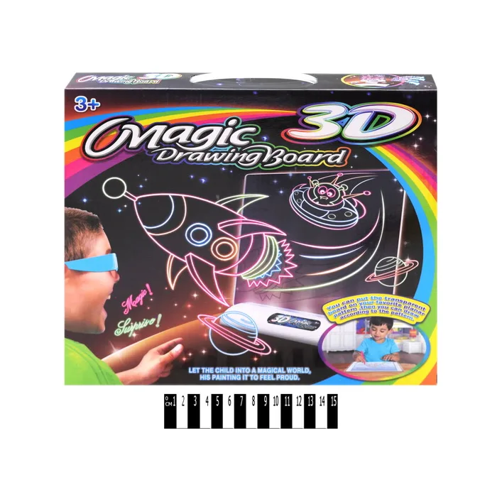 Н-р для творчества 3D Magic YM124 р.34*30*4,5 см (шт.) (Нас4912)