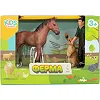 Детский игрушечный набор "Ферма" Q9899-T1_1 кролик, лошадка, фермер