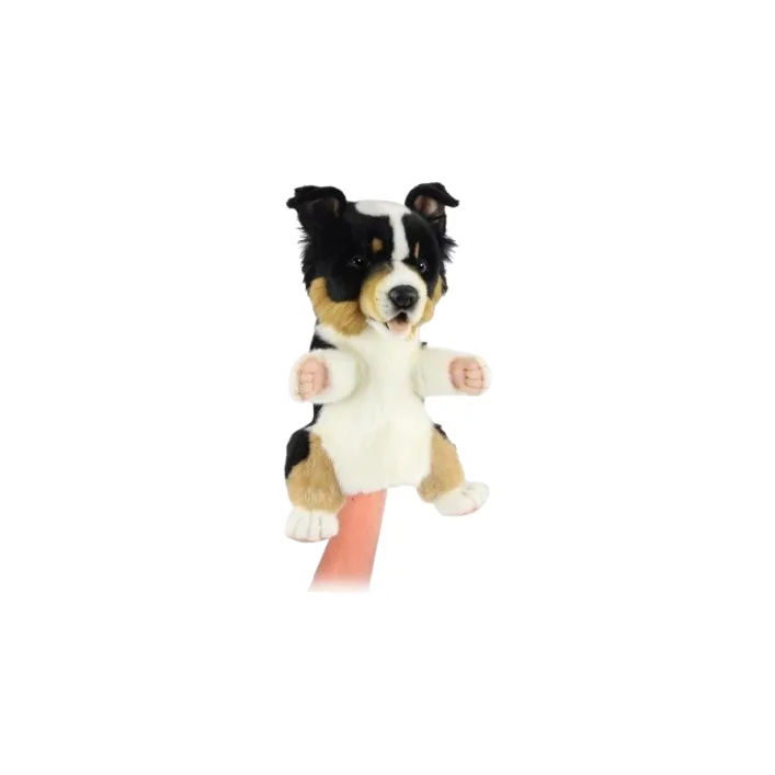 Мягкая игрушка на руку Щенок австралийского келпи, серия Puppet, Hansa (84550)