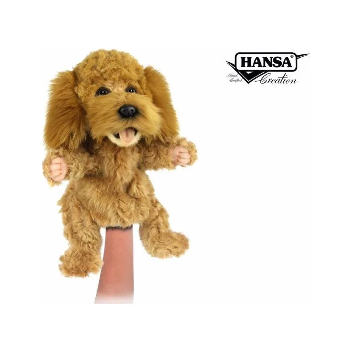 Мягкая игрушка на руку Пудель, серия Puppet, Hansa (84567)