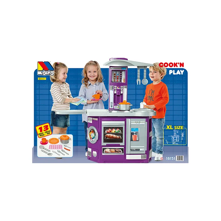 Дитяча іграшкова кухня COOK'N PLAY Molto (81517)