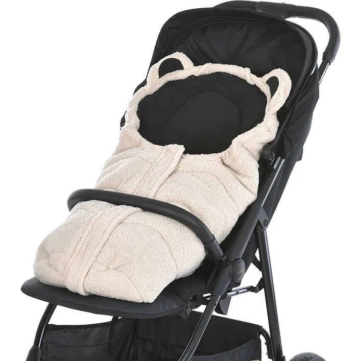 Конверт в коляску ME 1132 Footmuff Teddy Bear 80 х 37 см, застежки-молнии