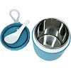 Ланчбокс з ложкою MGZ-0122(Blue) 430 мл