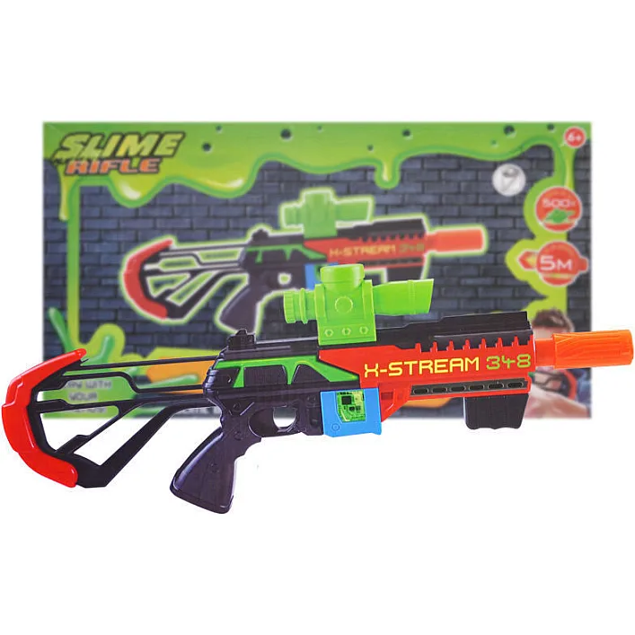 Бластер "SLIME" с маской в коробке YQ813 р.53*6*30см (Збр4808)
