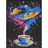 Алмазная мозаика "Космический вихрь", (30х40 см)
