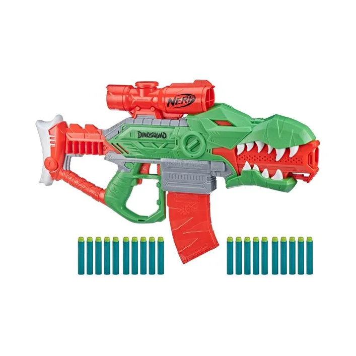 Бластер Nerf DinoSquad Rex-Rampage 20 патронов (F0807)