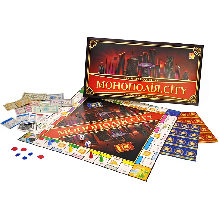 Настольная игра "Монополия.CITY" ARTOS (Нас0137)