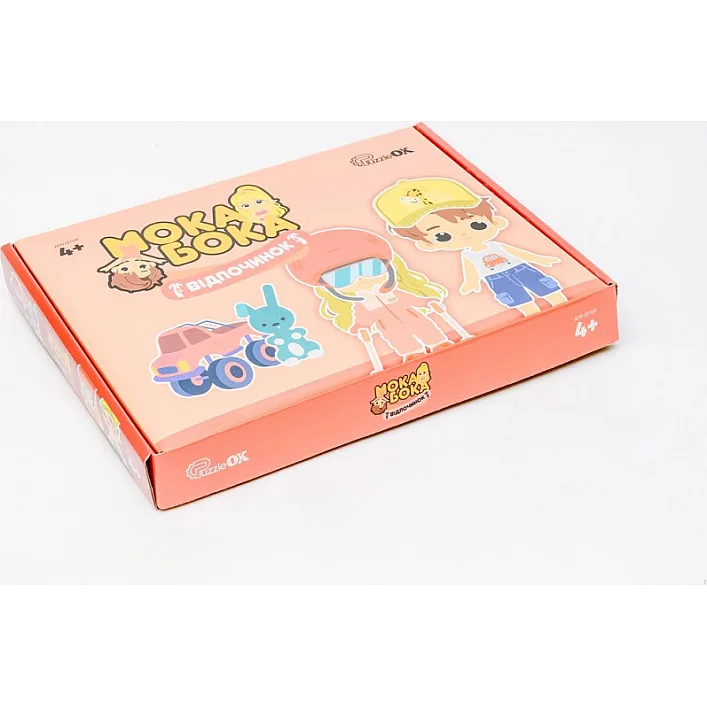 Деревянная игра с наклейками Мока Бока Puz-88893 PuzzleOK (Дер4993)