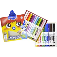 Водяные фломастеры Marco 1630-24CB, 24 цвета Super Washable (Кнц4933)