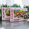 Конструктор Kids hits IBLOCK JUNIOR МАЛКА 213 деталей, 2 фигурки, наклейки, татуировки PL-921-521 коробка 37,5*26*6 см (Кон2043)