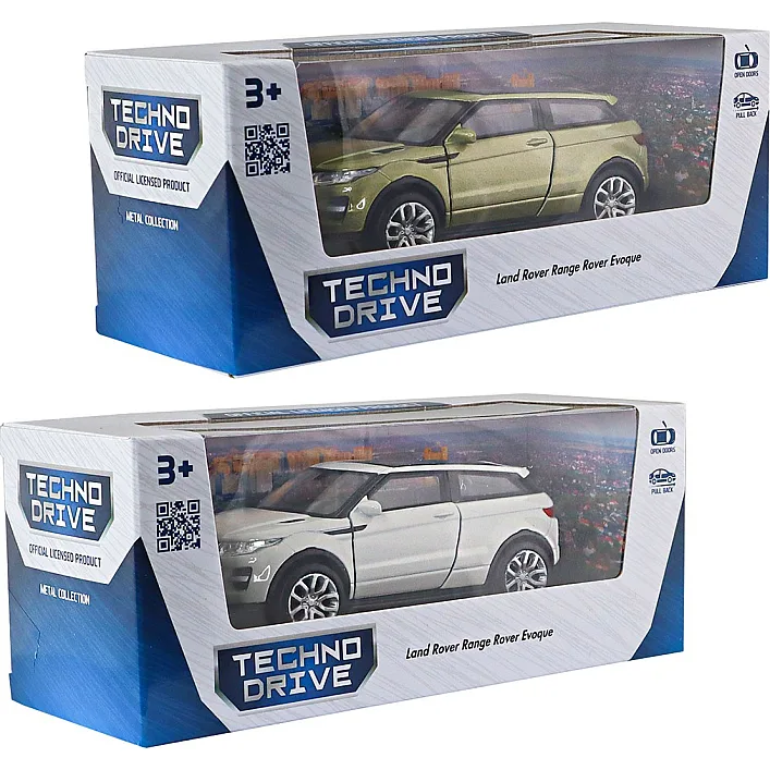 Автомодель - LAND ROVER RANGE ROVER EVOQUE (білий, зелений)