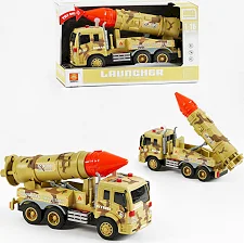 Спецтехніка WY 651 C (24) масштаб 1:16, інерція, звук, підсвічування, імітація пострілів, ракетна установка, в коробці