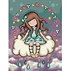 Картина за номерами "Aprilʼs Showers Santoro Gorjuss Collection" 30х40 см
