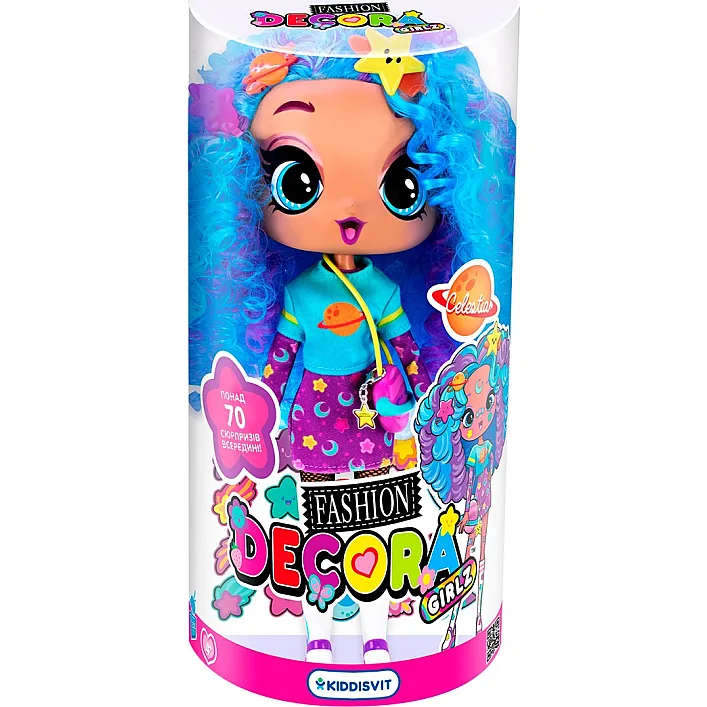 Игровой набор с куклой D1007 DECORA - СЕЛЕСТИЯ (с аксесс.) (Лял9562)