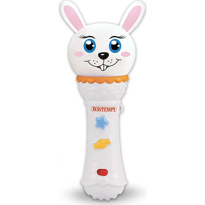 Детская музыкальная игрушка "Мой первый микрофон Зверюшка", Bontempi (411925)