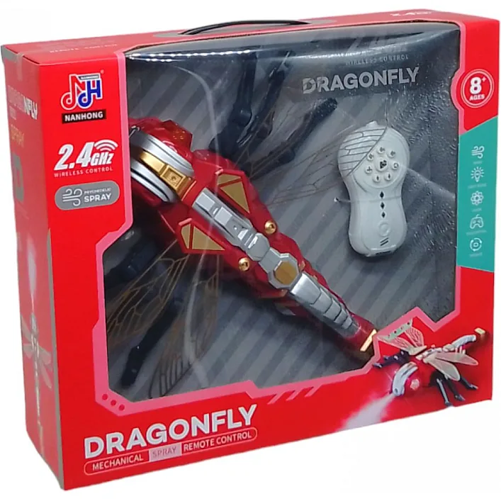 Бабка "Dragonfly" на радиоуправлении, на батарейках, в коробке 128A-38 р.38*32,5*12см (Зви2838)