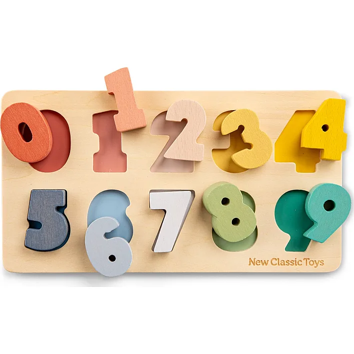 Пазл іграшковий Числа від 0 до 9, New Classic Toys (05426)